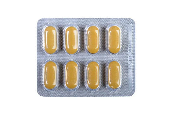 Vitamin pills in package — Stock Photo, Image