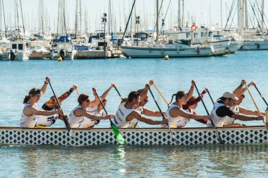 Dragon Boat Festivali Torrevieja, 11 Kasım 2017, İspanya