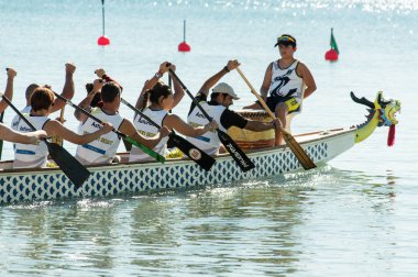 Dragon Boat Festivali Torrevieja, 11 Kasım 2017, İspanya