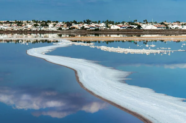 Torrevieja tuzlu göl. İspanya