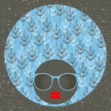 kadın koyu tenli ve türban