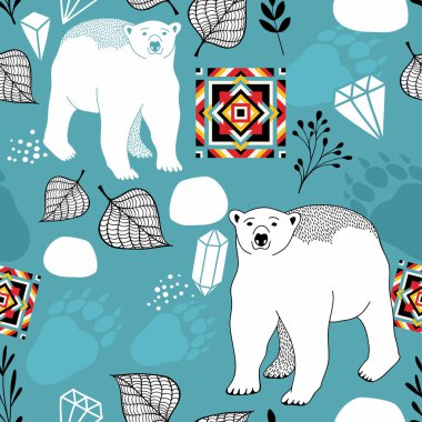 Beyaz ayılar ile Seamless Modeli