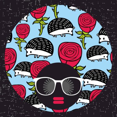 kadın koyu tenli ve türban