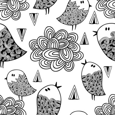  Kuşlarda kusursuz desen