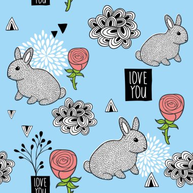 Tavşanlarla kusursuz desen