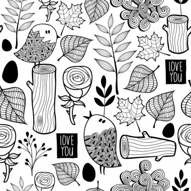  Orman pürüzsüz desen 