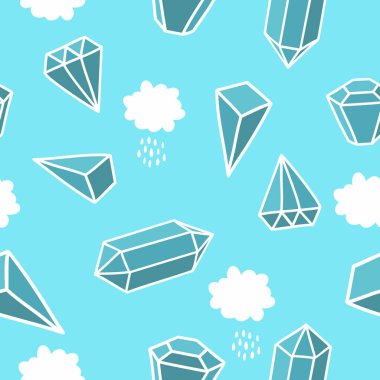 Gökyüzü desen elmas