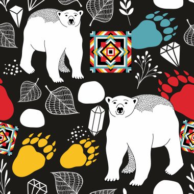 Beyaz ayılar ile Seamless Modeli