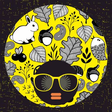 kadın koyu tenli ve türban