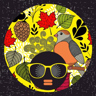 kadın koyu tenli ve türban