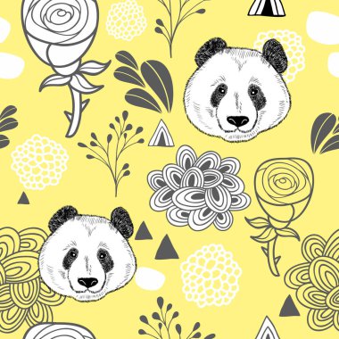 pandalar ile Seamless Modeli