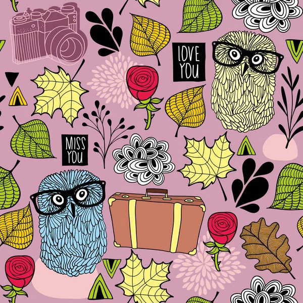 Baykuşlarla kusursuz desen