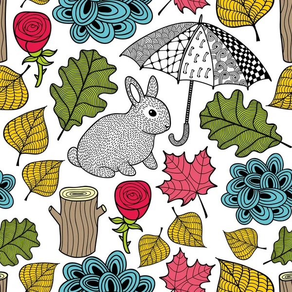 Sevimli tavşanlarla kusursuz desen