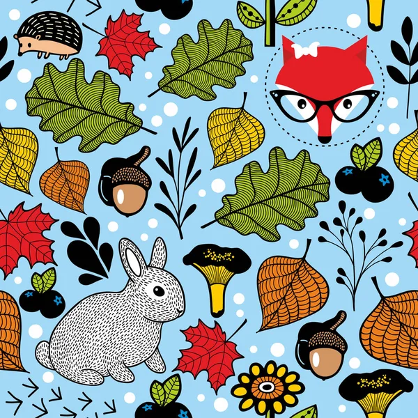 Orman pürüzsüz desen 