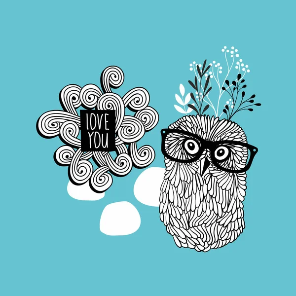 Çiçek baykuş yazdırma.