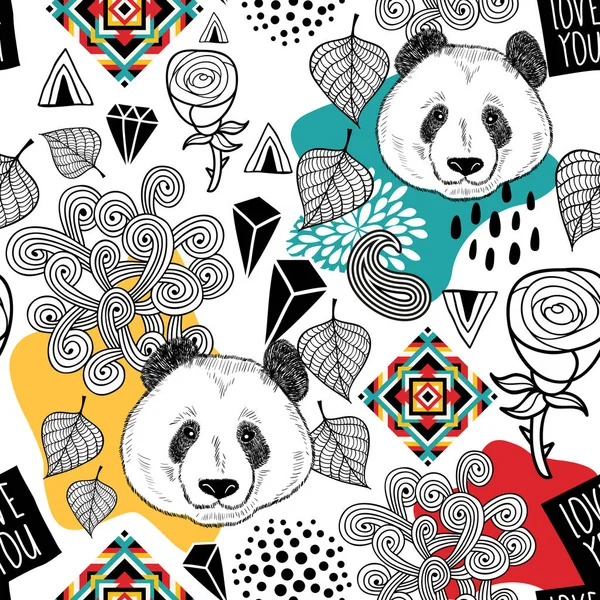 pandalar ile Seamless Modeli