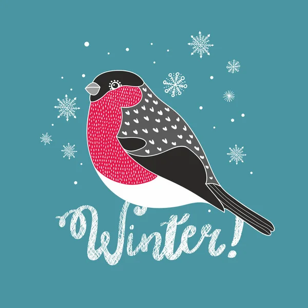 Doodle şakrak kuşu illuprintstration.