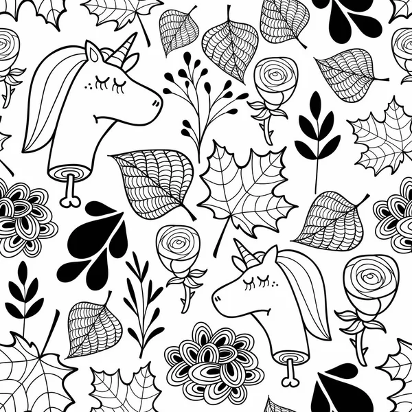 Ölü tek boynuzlu atlar ile Seamless Modeli