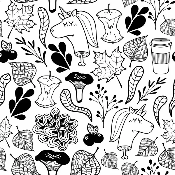 Ölü tek boynuzlu atlar ile Seamless Modeli