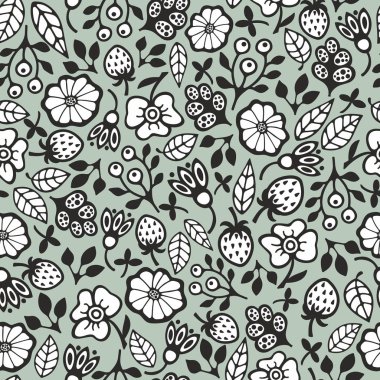 bitkiler ile Seamless Modeli.