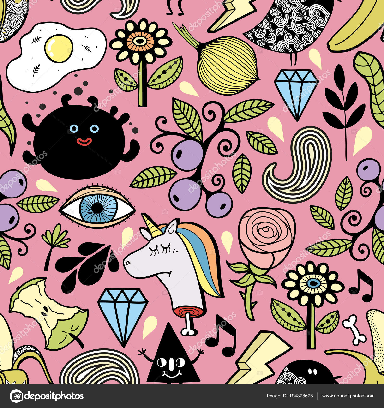 11+ Colorful Doodle Wallpaper Pics