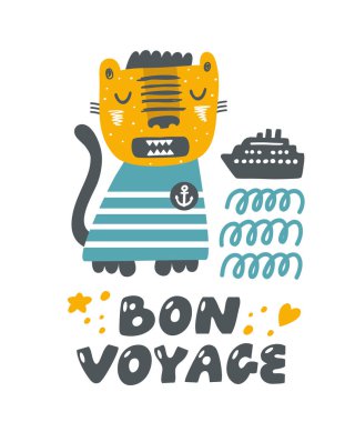 Kaplanlı poster gemiyle denize açılıyor..