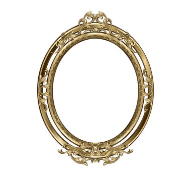 Oval form sanat çerçevesi