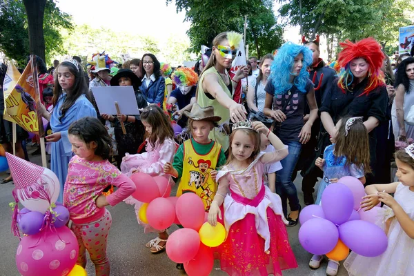 Tradiční karneval v Gabrovo, Bulharsko. — Stock fotografie