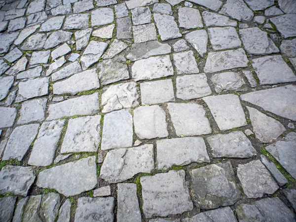 Outdoor Stone Pavement Flooring Part Paved Street — Stock Photo, Image