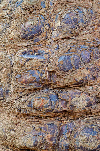 Color Roca Cerca Formas Naturales Estructura Piedra Fondo Textura —  Fotos de Stock