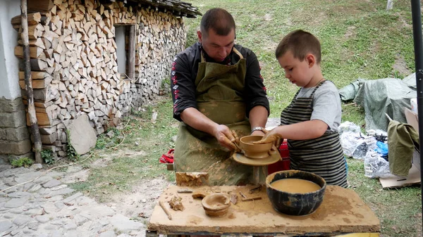 박물관 Etar Gabrovo Bulgaria 2019 Xvii International Fair Traditional Crafts — 스톡 사진