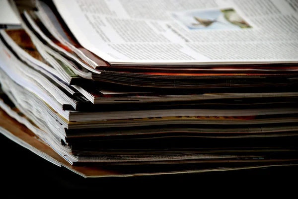 Gazety i czasopisma — Zdjęcie stockowe