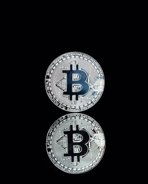 bitcoin para. cryptocurrency arka plan