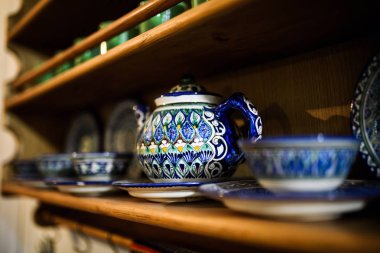 Çay servisi yakın görünüm