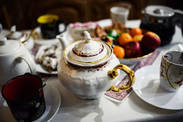 Чай Чайній Службі — стокове фото