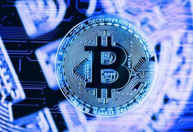 bitcoin para. cryptocurrency arka plan