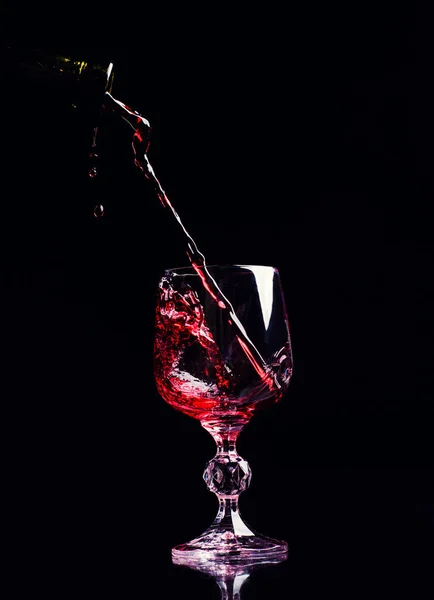 레드 와인 얼룩 — 스톡 사진