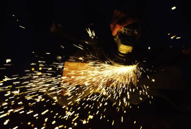 metal çelik boru zımpara kapatın