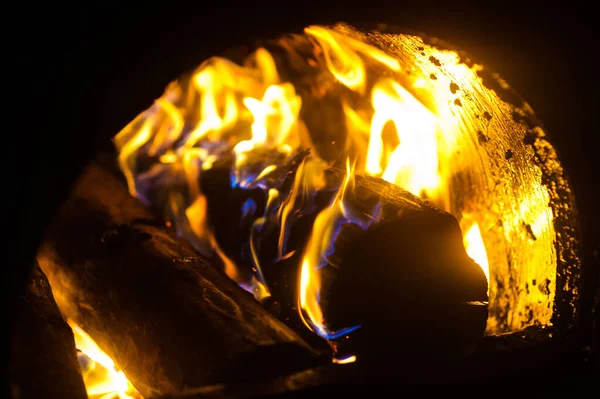 Caldera de combustible de madera —  Fotos de Stock