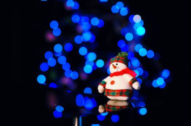 Noel ve yeni yıl oyuncaklar Noel ağacı üzerinde