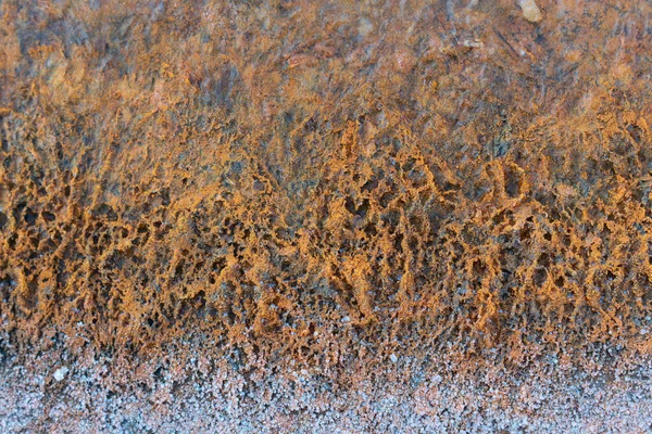 Textura Una Vieja Pared Oxidada — Foto de Stock