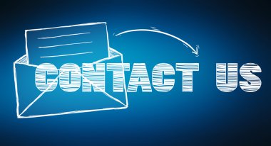 Elle çizilmiş iletişim simgeler illüstrasyon