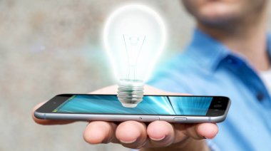 işadamı teknoloji kavramı