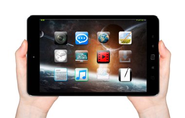 El ile hareket eden telefon 3d render