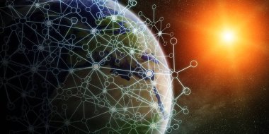 Dünyada küresel ağ ve veri değişim