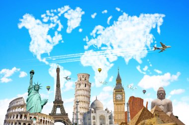 Dünyanın ünlü simge birbirine bağlı