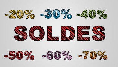 Satış metin çizilmiş