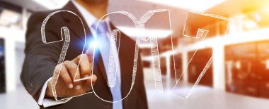 2017 elle çizilmiş metne temas işadamı