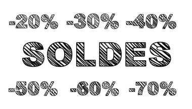 Satış metin çizilmiş