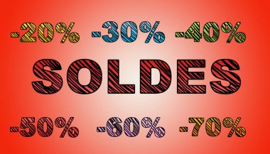 Satış metin çizilmiş